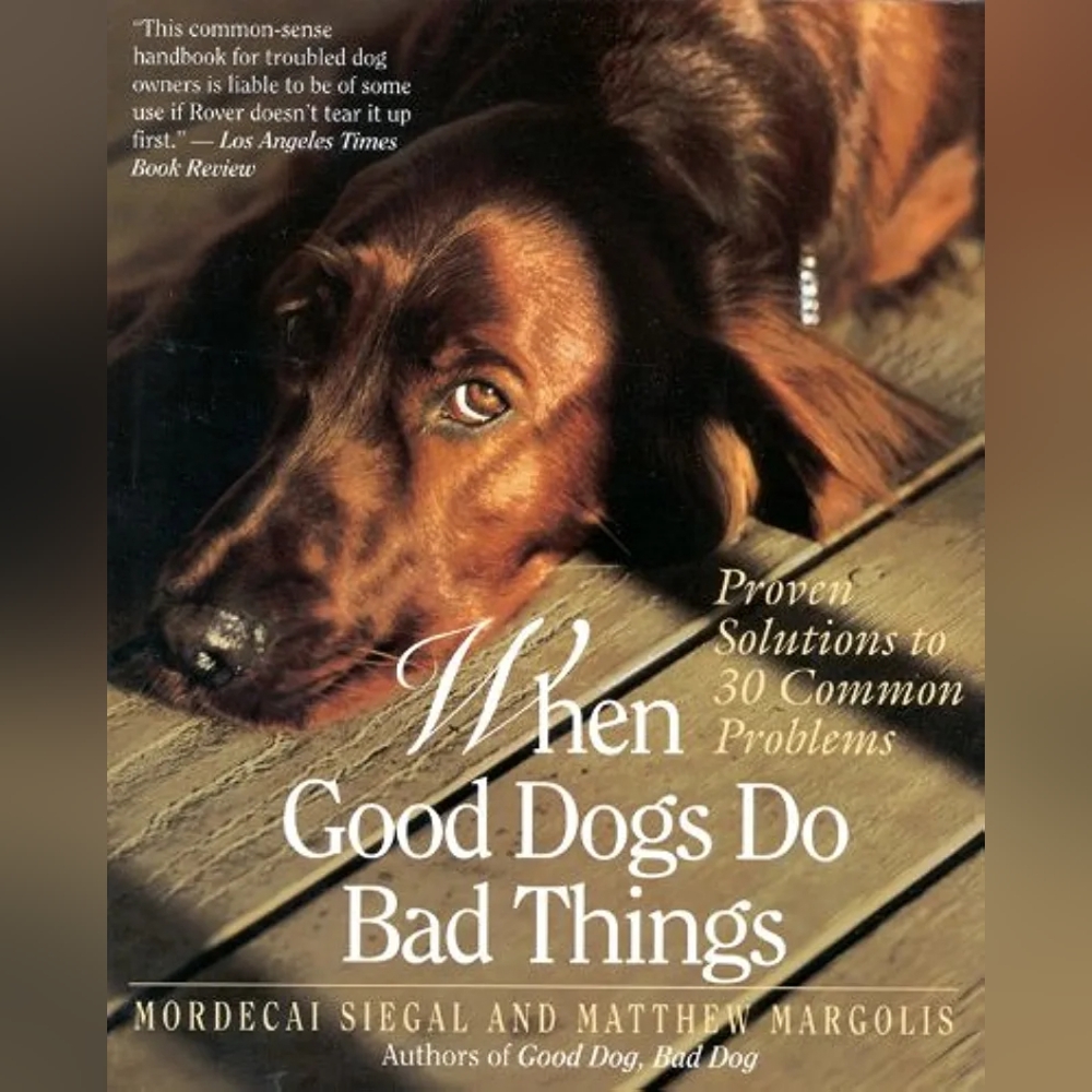 📚 When Good Dogs do Bad Things Book